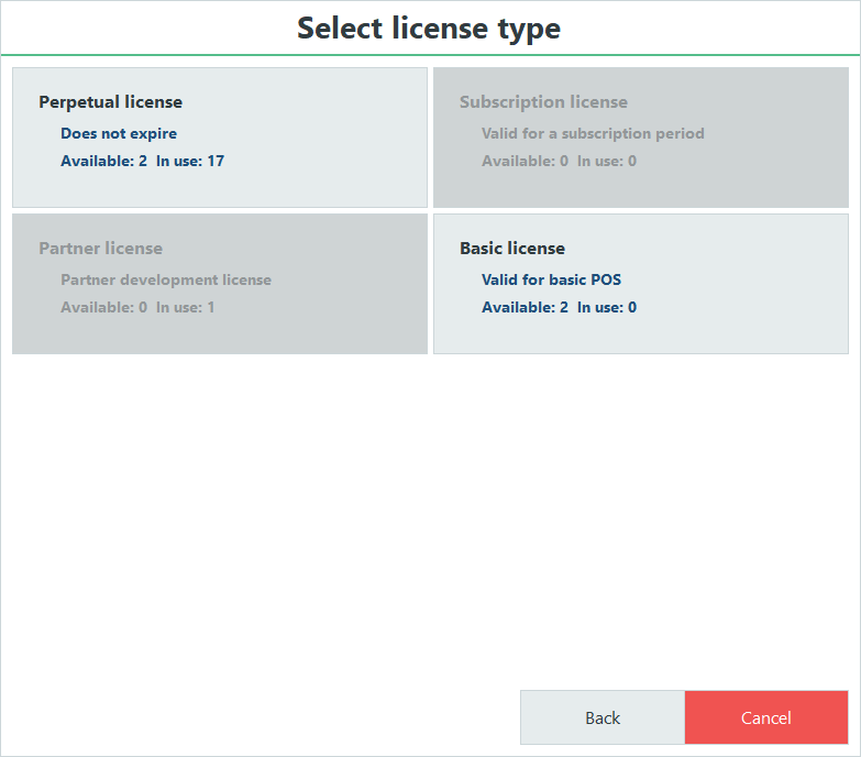 different types of licenses you can get